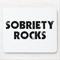 Sobriety Rocks Mousepads