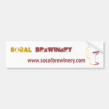 SoCal Brewinery Bumper Sticker
