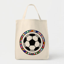 Soccer 2010 canvas bag