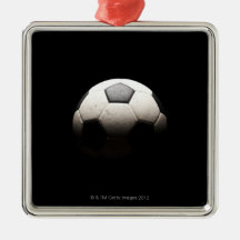 Soccer Ball 3 Christmas Ornaments
