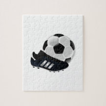 Soccer Ball and Cleat Puzzles