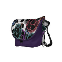 Soccer Ball Collage Commuter Bags