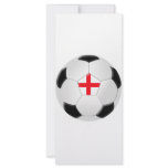 Soccer Ball – England rack cards