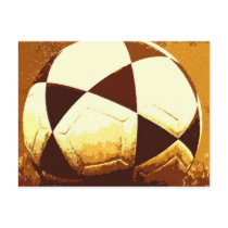Soccer Ball - Football Ball Post Card