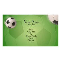 Soccer Ball Football Goal - Business Card