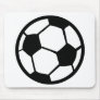 soccer ball icon mouse pads