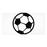soccer ball icon photo cards