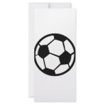 soccer ball icon rack cards
