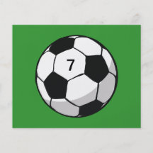 Soccer Ball Illustration Flyer