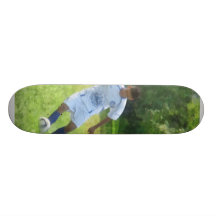 Soccer Ball in Play Skate Board Deck