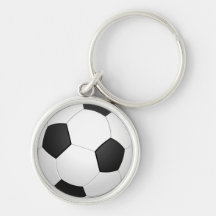 Soccer Ball Keychain
