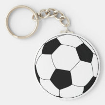 Soccer ball keychain