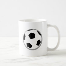 Soccer ball mugs