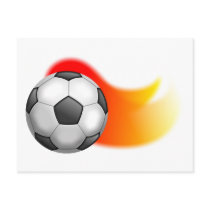 Soccer Ball Post Card