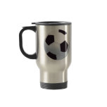 Soccer Ball Travel Mug