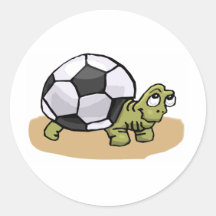 Soccer Ball Turtle Stickers
