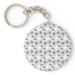 Soccer balls key chain