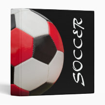 Soccer Binder Black