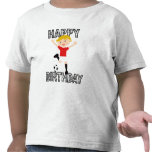 Soccer Birthday Boy 1 Red and White T Shirts