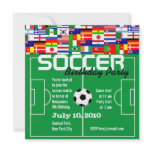Soccer Birthday Party Invitation