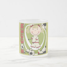 SOCCER - Blonde Girl T-shirts and Gifts Mug