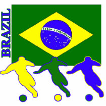 Soccer Brazil Photo Cut Out