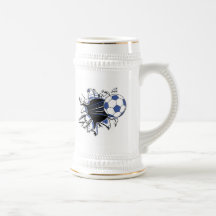 Soccer Burst T-shirts and Gifts Coffee Mugs