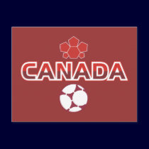 Soccer Canada postcards