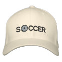 Soccer Cap embroidered hats