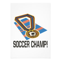 Soccer Champ Custom Invite