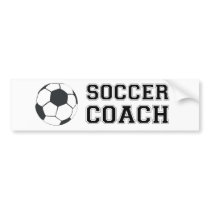 Soccer Coach Bumper Sticker