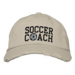 Soccer Coach Cap Embroidered Baseball Caps
