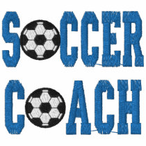 Soccer Coach Embroidered Shirt