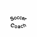 Soccer Coach Embroidery Embroidered Polo Shirt