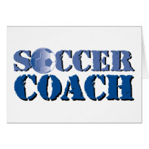 Soccer Coach Greeting Cards