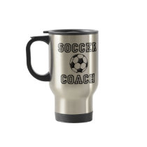 Soccer Coach travel mug