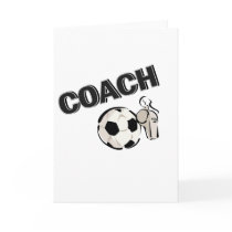 Soccer Coach (Whistle/Ball) Card