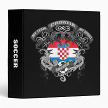 Soccer Croatia Binders
