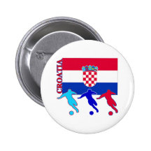 Soccer Croatia Pins