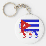 Soccer Cuba Keychains