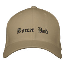 Soccer Dad Embroidered Baseball Cap