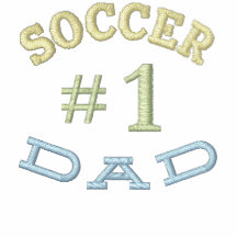 Soccer  Dad Embroidered Shirt