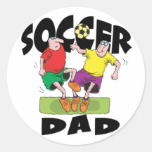 Soccer Dad Father's Day Sticker
