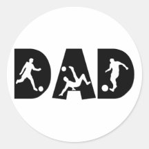 Soccer Dad Gift Stickers