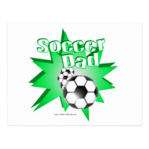 Soccer Dad Post Cards