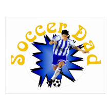 Soccer Dad Postcards