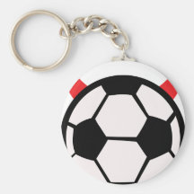 soccer devil keychain