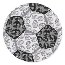 Soccer diamonds sticker