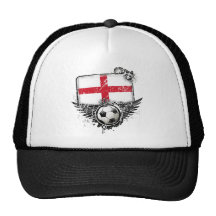Soccer fan England Hat