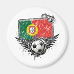 Soccer fan Portugal Magnets
